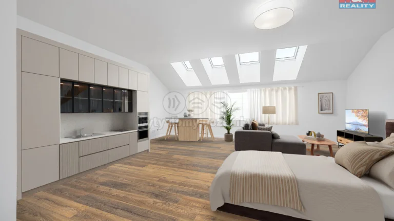 Prodej bytu 1+kk, 47,5 m², Uhlířské Janovice, ul. Hrnčířská