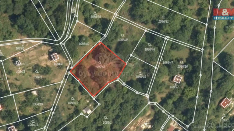 Prodej zahrady, 758 m², Dolní Zálezly