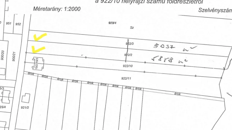 Pozemky v blízkosti Košic (v Madarsku) predam
