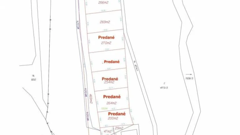 Pozemok na predaj - 340m2 - Vrbov č.5