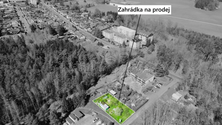 Prodej zahrady v Borohrádku, ul. Jiráskova