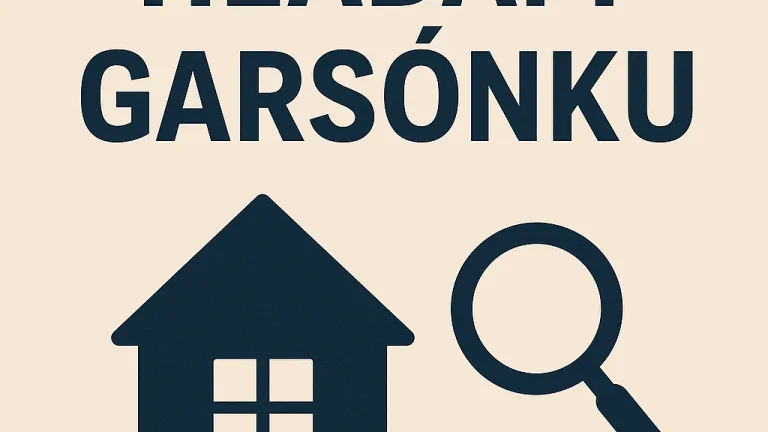 Hľadám garsónku