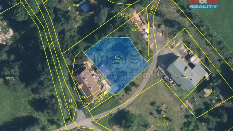 Prodej pozemku k bydlení, 626 m², Rejchartice