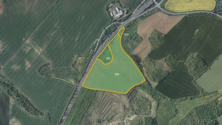 Zemědělská půda, prodej, Hostomice, Teplice