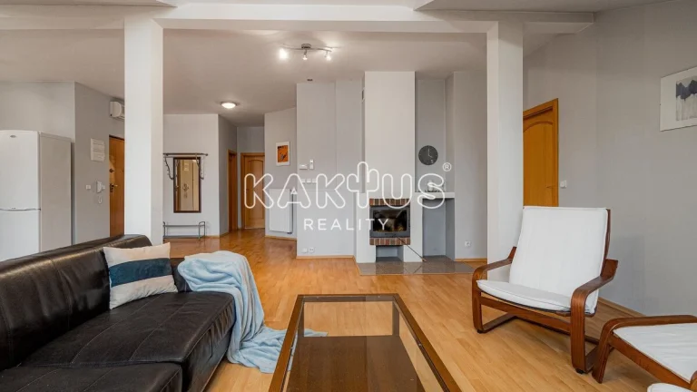 Pronájem zařízeného podkrovního bytu 3+kk (125 m2), ulice Šk