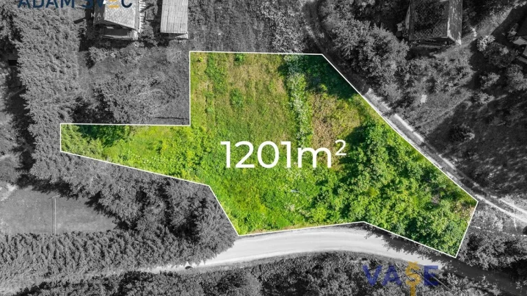Prodej, stavební pozemek 1201 m2, Hynčice pod Sušinou