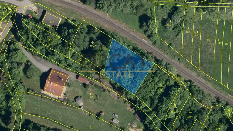 Prodej pozemku o výměře 992 m2 v k. ú. Janová