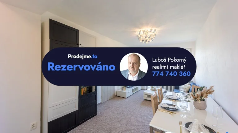 Prodej bytu 3+1, 62m2 Brno - Lesná, ev.č. 100065