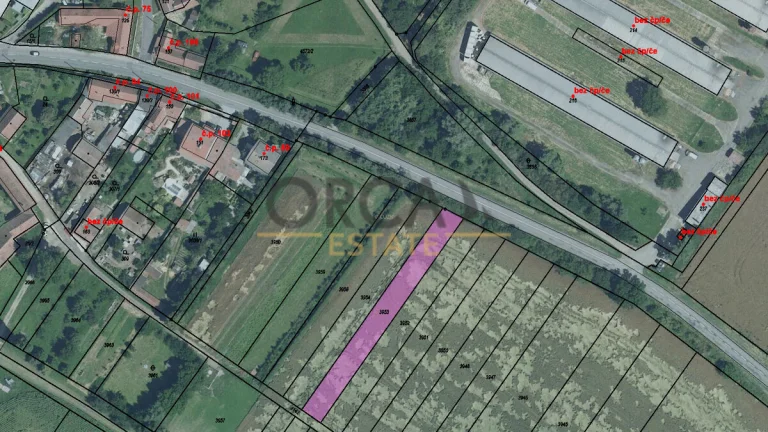 0,1 ha pozemku v k. ú. Kozlany u Vyškova