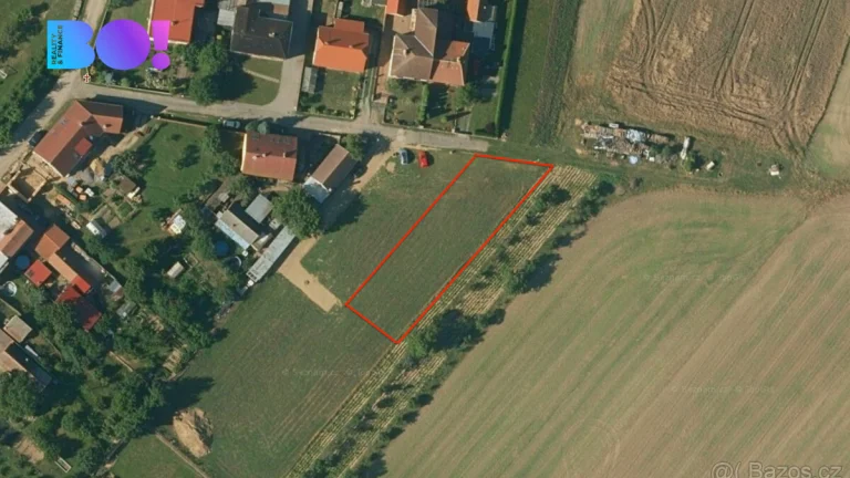 Prodej stavebního pozemku, 881 m², Láz, okres Třebíč