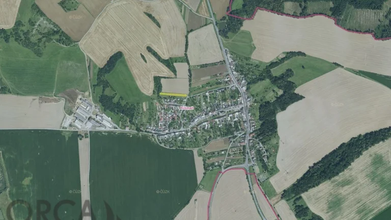 Spoluvlastnický podíl 181 m2 na pozemku v k. ú. Krčmaň