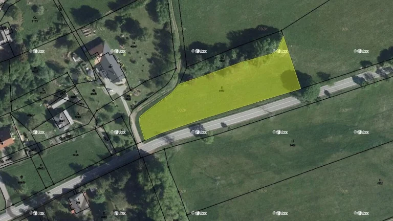 Prodej investičního pozemku 3930 m2 v k.ú. Pěčín u Rychnova