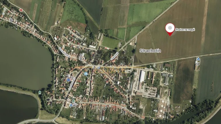 Pronájem pozemků v k.ú. Strachotín (okres Břeclav) o výměře