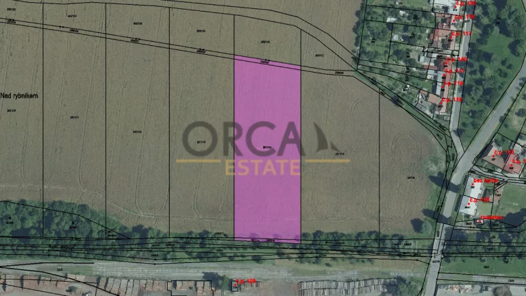 Prodej pozemků v k. ú. Koryčany o výměře 8104 m2