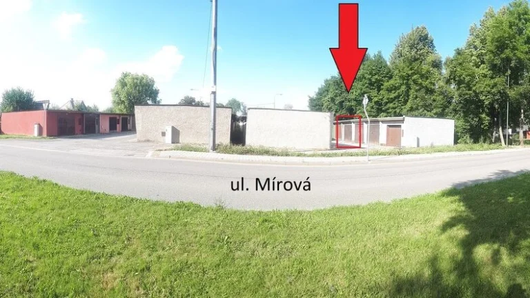 Pronájem garáže 19 m², ul. Mírová, Bohumín