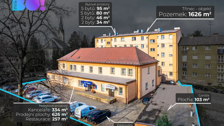 Prodej komerčního areálu, Třinec - Staré Město