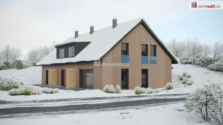 prodej pozemku s projektem a stavebním povolením, Mrklov