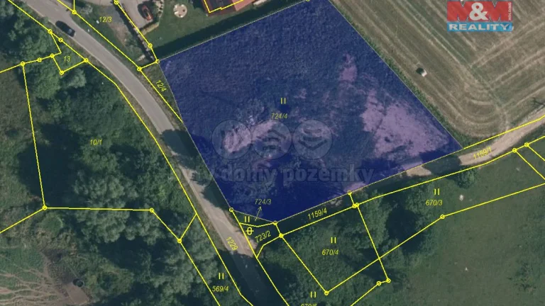 Prodej pozemku k bydlení, 1100 m², Chrastava