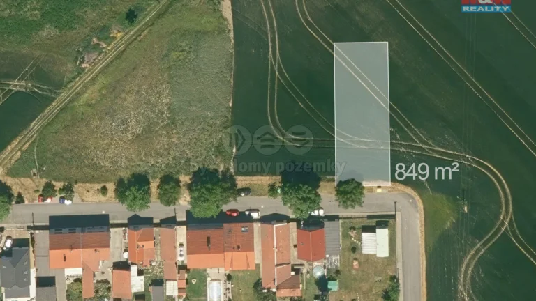 Prodej pozemku k bydlení, 849 m², Dobrovíz