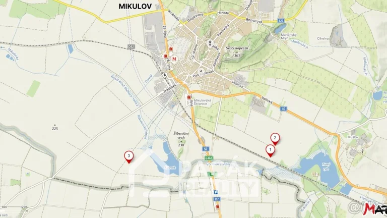 Prodej orné půdy v Mikulově, okres Břeclav, ev.č. 00611