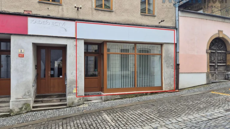 Prodej komerčních prostor v Šumperku