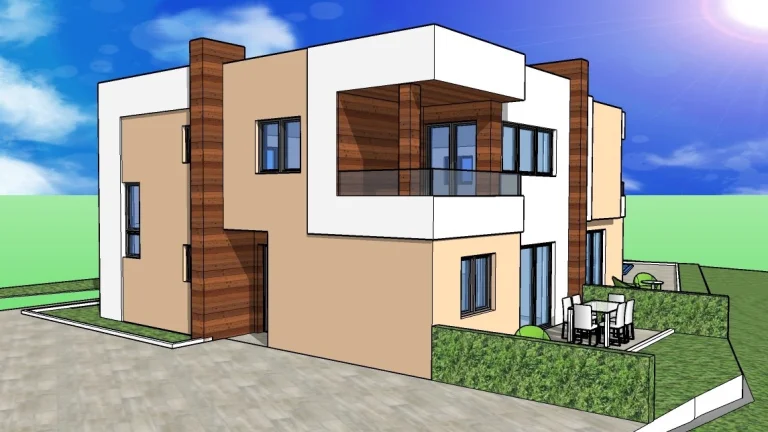 ☀Vodice(HR)- novostavba 121,42 m2, bazén + dvor 188m2;☀