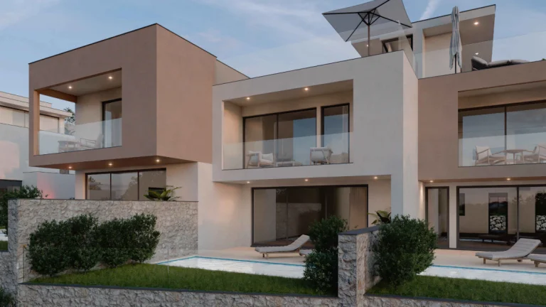 ☀Vodice(HR)- novostavba moderného rodinného domu s výhľadom☀