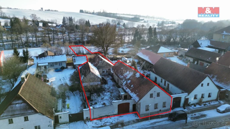 Prodej zemědělské usedlosti, 86 m2, Dolní Cerekev
