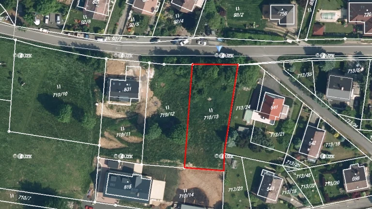Prodej stavebního pozemku v malebném Mašově u Turnova