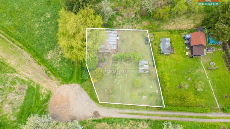 Prodej zahrady s chatkou, 567 m², Tachov