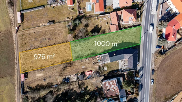 Prodej stavebního pozemku 1000m2, všechny IS, k.ú. Pavlice u