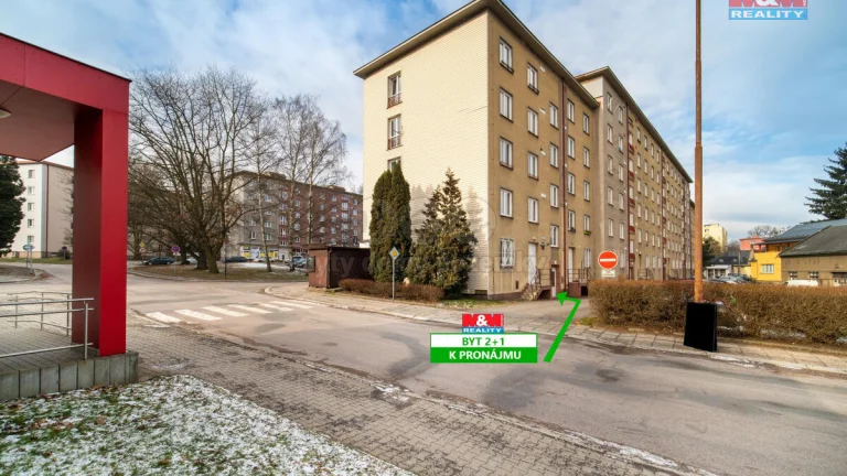 Pronájem bytu 2+1, 55 m², Česká Třebová, ul. Nové náměstí