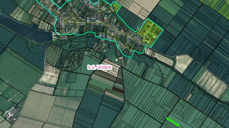 Predám 5 375 m² m² ornej pôdy v obci Vištuk
