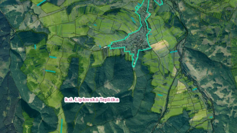 Predám 22 992 m² m² ornej pôdy v obci Liptovská Teplička