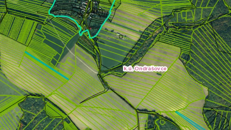 Predám 8 672 m² ornej pôdy v obci Ondrašovce