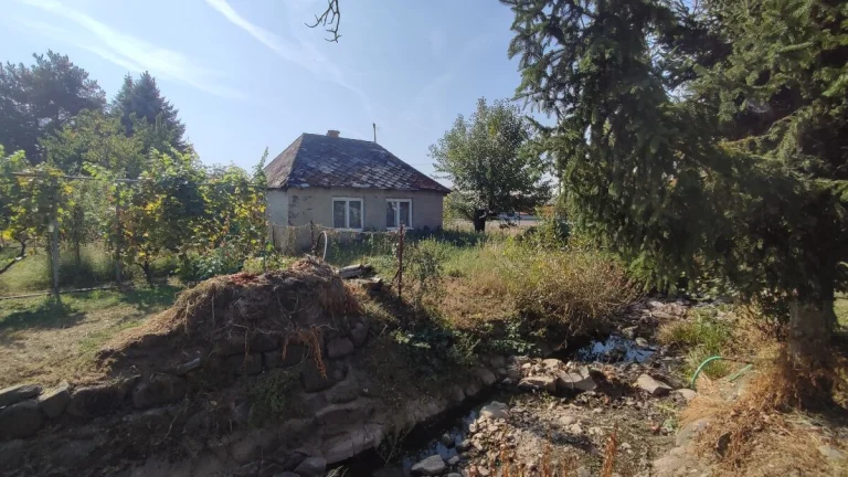 Predaj malý pozemok so starým domčekom v Porube Pod Vihorlat