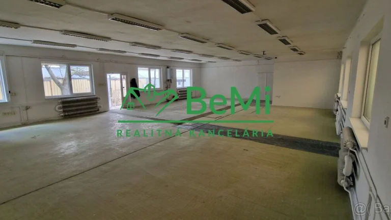 NA PRENÁJOM – komerčné priestory 188 m2, Nitra–Bratislavská