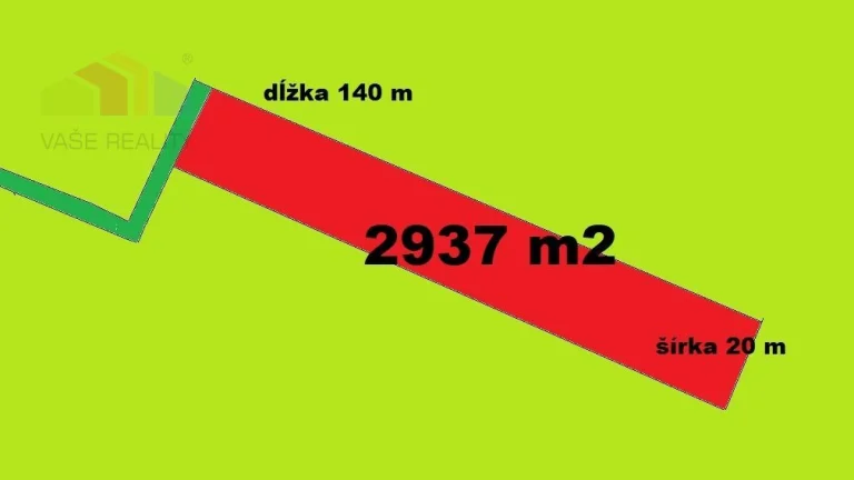 Na predaj Pozemok Zubák 2930 m2