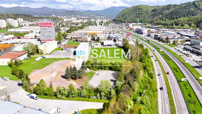 Pozemok pre občiansku vybavenosť v Radvaň Parku, Banská Byst