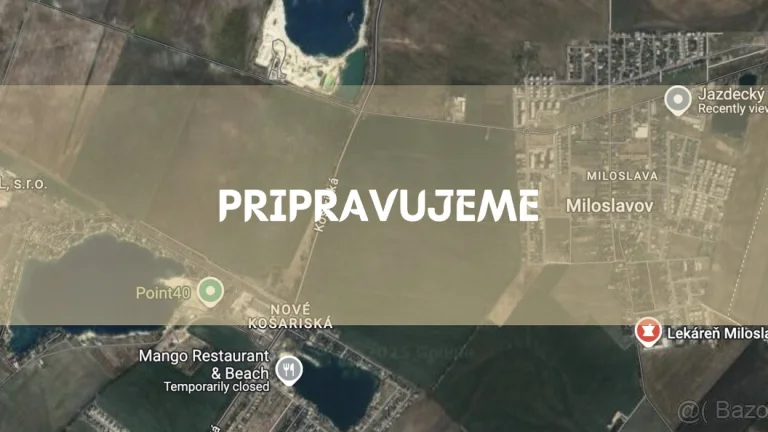 PRIPRAVUJEME: Stavebné pozemky Miloslavov