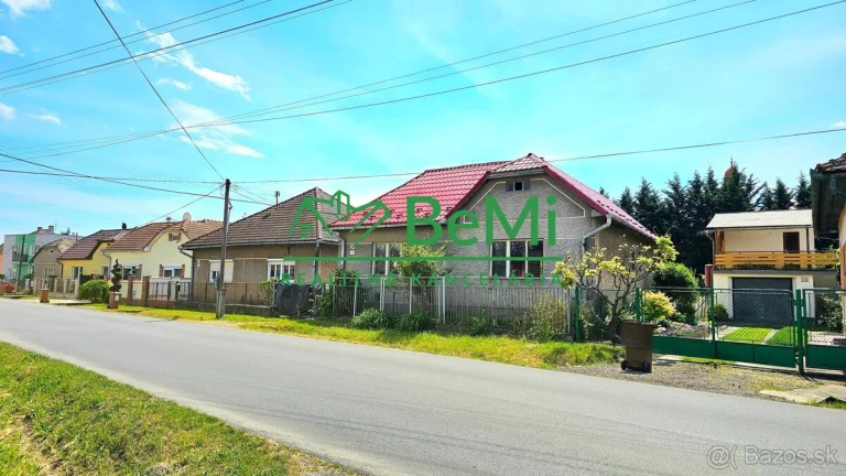 RODINNÝ DOM SO ZÁHRADOU V RIMAVSKEJ SOBOTA - EXKLUZÍVNE NA P