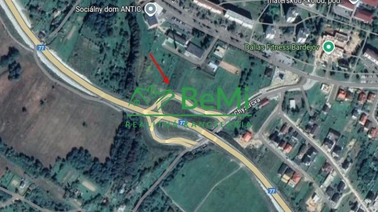 Stavebný pozemok s architektonickou štúdiou na predaj