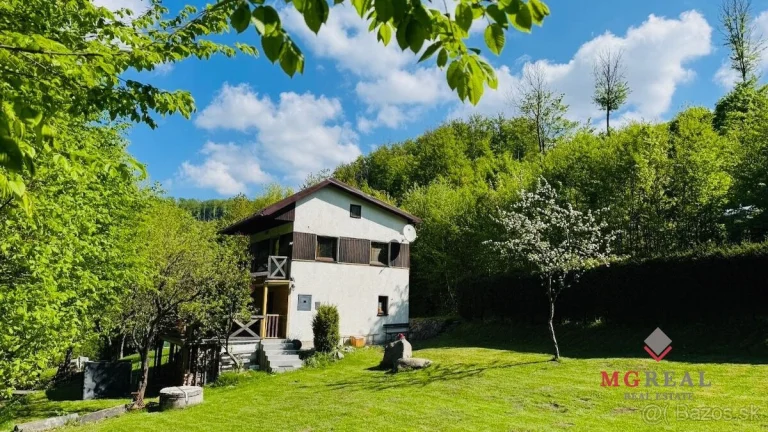 Na predaj zrekonštruovaná rekreačná chata – Horná Ves, okres
