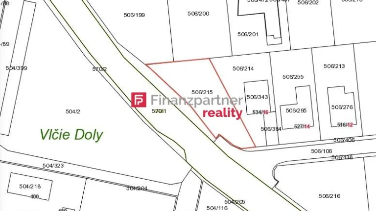 Ohradený stavebný pozemok 647m2, Dulova Ves - Lúčna (041-14-