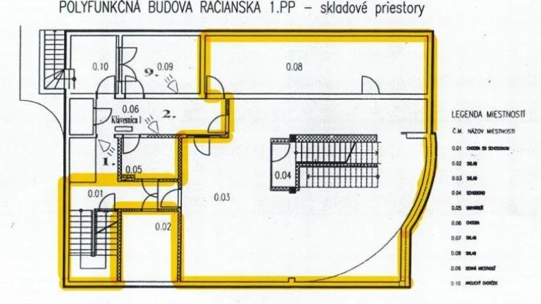 Skladový priestor, v blízkosti Figara, 200 m2
