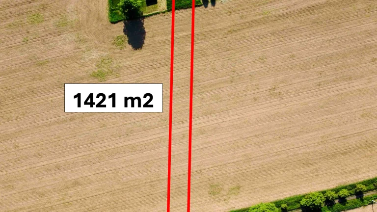 Vráble - 1421 m2 STAVEBNÝ pozemok