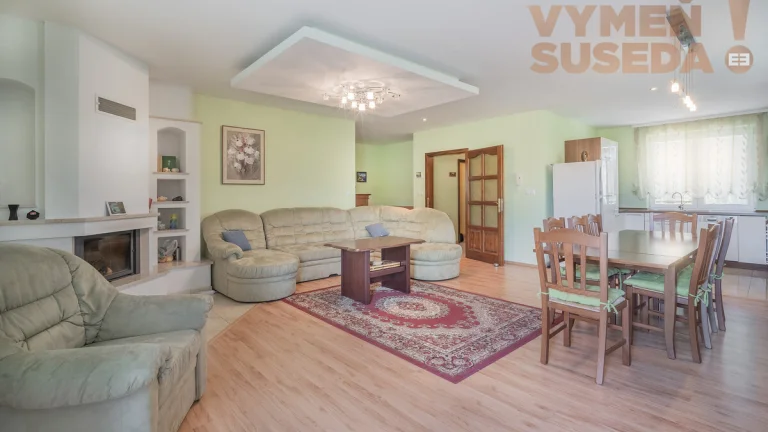 VYMEŇ SUSEDA – 7 izb. RD s priestranným pozemkom 1414 m2 Ho