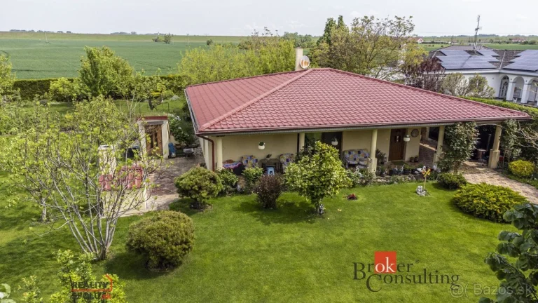 Jedinečný rodinný dom vo výnimočnom a tichom prostredí, o