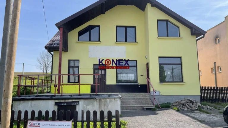 NA PRENÁJOM – Rodinný dom/Obchodný priestor RAKOVEC n/O