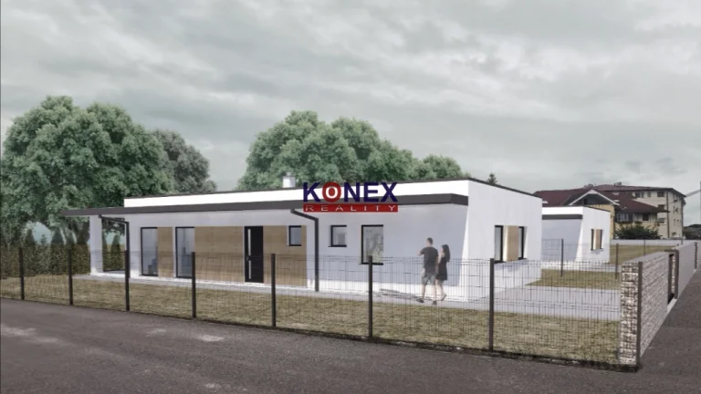 Novostavba – rodinný dom, bungalov so strešnou záhradou, Sob